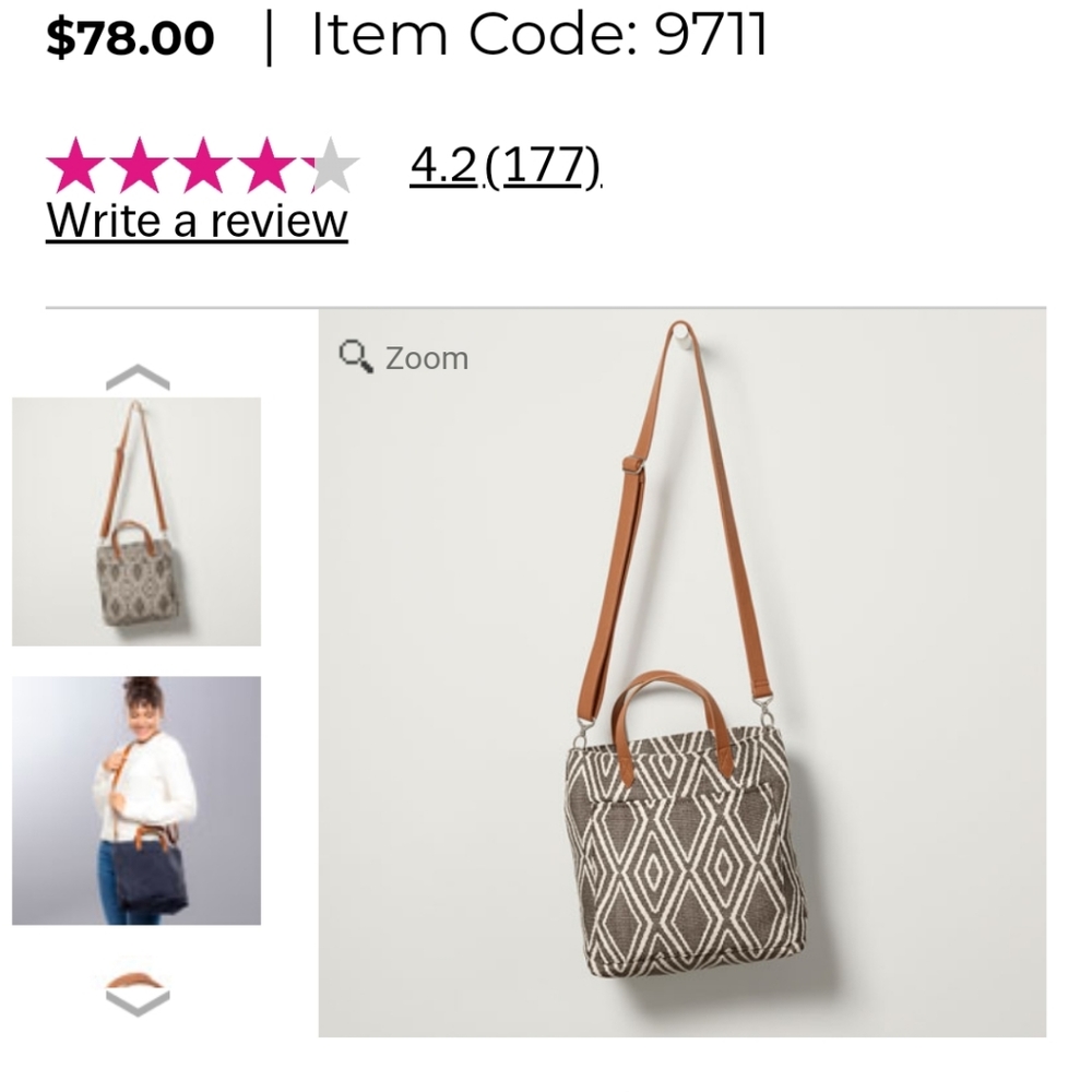Thirty-one Window Shopper Geo Weave
